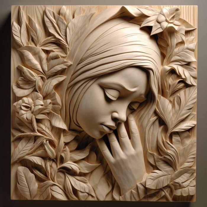 نموذج ثلاثي الأبعاد لآلة CNC 3D Art 